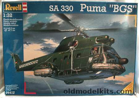 Revell 1/32 Aerospatiale/Westland SA-330 Puma BGS, 04412 plastic model kit